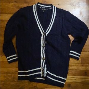 NWOT Nasty Gal navy sweater